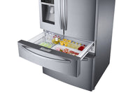 Samsung 24.7 Cu. Ft. French-Door Refrigerator with Twin Cooling Plus™ - RF25HMIDBSR/AA | Réfrigérateur Samsung 24,7 pi3 à portes françaises et technologie Twin Cooling PlusMD RF25HMIDBSR/AA | RF25HMIS