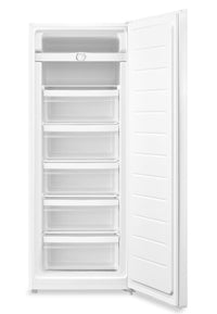 Midea 6.9 Cu. Ft. Convertible Upright Refrigerator-Freezer - MRU07B3AWW  | Appareil vertical convertible de réfrigérateur à congélateur Midea de 6,9 pi³ - MRU07B3AWW  | MRU073WW