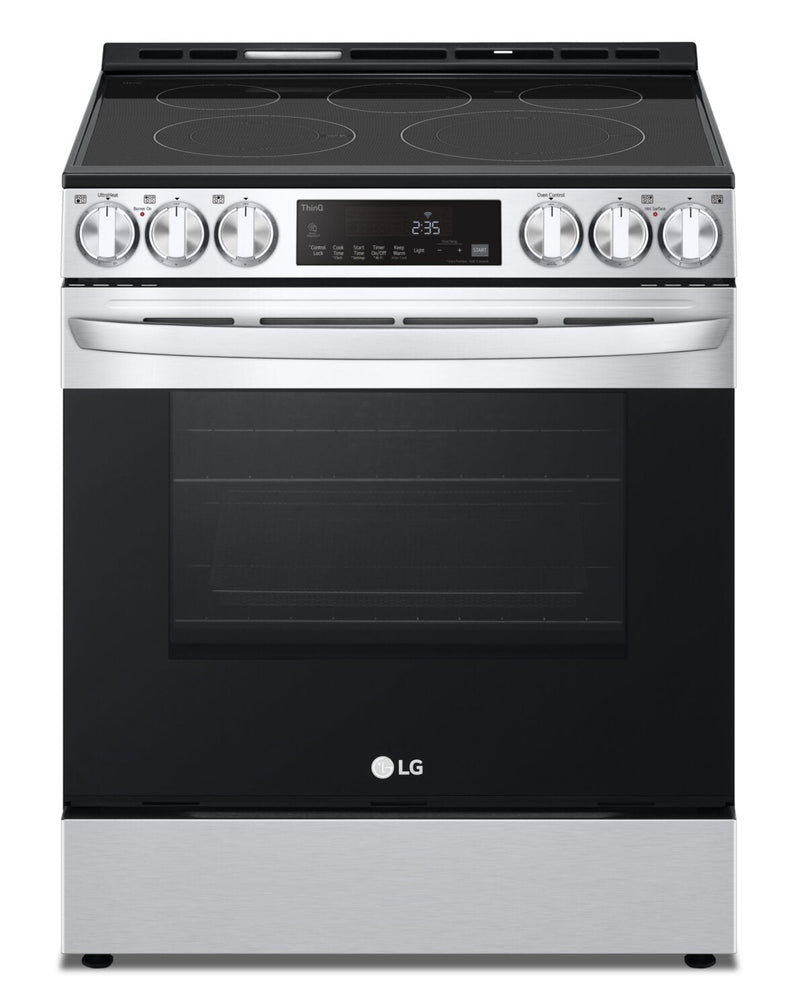 LG 6.3 Cu. Ft. Smart Electric Range with Air Fry - LSEL6333F | Cuisinière électrique intelligente LG de 6,3 pi3 avec friture à air Air Fry - LSEL6333F | LSEL633F