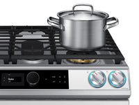 Samsung Bespoke 6 Cu. Ft. Gas Range with Air Fry - NX60BB871112AA | Cuisinière à gaz Bespoke Samsung de 6 pi3 avec friture à air chaud - NX60BB871112AA | NX60BBWG