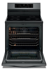 Frigidaire Gallery 5.4 Cu. Electric Induction Range with Air Fry - GCRI305CAD - Electric Range in Black Stainless Steel 