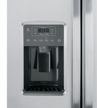 GE 23 Cu. Ft. Side-by-Side Refrigerator - GSS23GYPFS | Réfrigérateur GE de 23 pi3 à compartiments juxtaposés - GSS23GYPFS | GSS23GGS