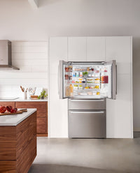 Bosch 800 Series 21 Cu. Ft. French-Door Refrigerator - B36CL80SNS | Réfrigérateur Bosch de série 800 de 21 pi3 à portes françaises - B36CL80SNS | B36CL80S