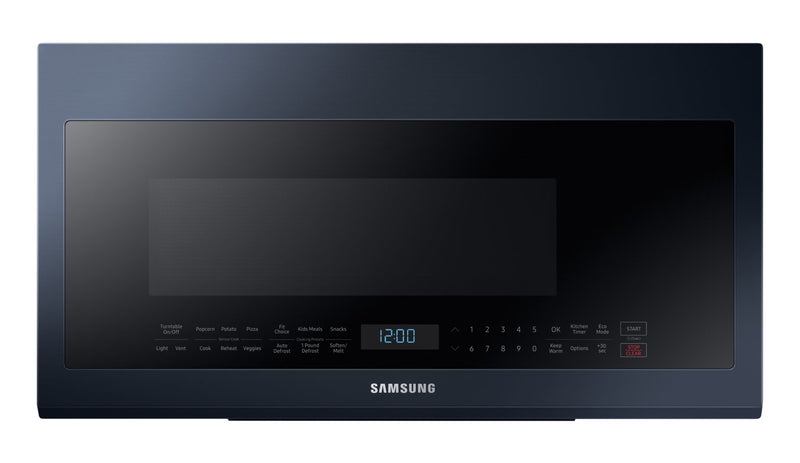 Samsung Bespoke 2.1 Cu. Ft. Over-the-Range Microwave - ME21A706BQN/AC | Four à micro-ondes à hotte intégrée Bespoke Samsung de 2,1 pi³ - ME21A706BQN/AC | ME21A7NS