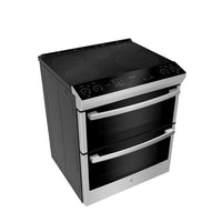 GE Profile 6.7 Cu. Ft. Electric Double Oven Range - PCS980YMFS | Cuisinière électrique GE ProfileMC de 6,7 pi³ à four double – PCS980YMFS | PCS980FS