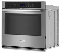 Maytag 4.3 Cu. Ft. Single Wall Oven with Air Fry and Basket - MOES6027LZ | Four mural simple Maytag de 4,3 pi3 avec friture à air et panier - MOES6027LZ | MOES602Z