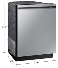 Samsung 44 dBA Dishwasher with StormWash+™ - DW80B6060US/AC | Lave-vaisselle Samsung de 44 dBA avec système StormWash+MC - DW80B6060US/AC | DW80B60S