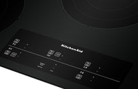 KitchenAid 36" Electric Cooktop with Touch-Activated Controls - KCES956KBL | Surface de cuisson électrique KitchenAid de 36 po avec commandes tactiles - KCES956KBL | KCES96KB