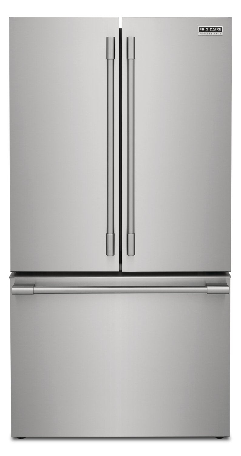 Frigidaire Professional 23.3 Cu. Ft. French-Door Counter-Depth Refrigerator - PRFG2383AF | Réfrigérateur Frigidaire Professional de 23,3 pi³ de profondeur comptoir à portes françaises - PRFG2383AF | PRFG2383