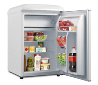 Galanz 2.5 Cu. Ft. Retro Compact Refrigerator - GLR25MWER10 | Réfrigérateur compact Galanz rétro de 2,5 pi3 - GLR25MWER10 | GLR25MWW