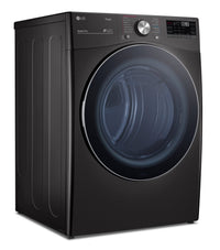 LG 7.4 Cu. Ft. Gas Dryer with AI Sensor Dry - DLGX4201B | Sécheuse à gaz LG de 7,4 pi3 avec séchage par capteur IA - DLGX4201B | DLGX4201