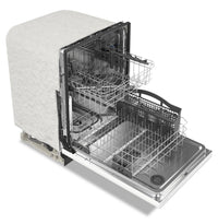 Maytag Front-Control Dishwasher with Dual Power Filtration - MDB4949SKW - Dishwasher in White