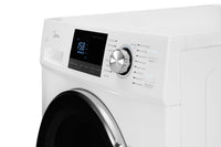 Midea 3.1 Cu. Ft. Front-Load Washer - MLH27N5AWWC | Laveuse Midea à chargement frontal de 3,1 pi3 - MLH27N5AWWC | MLH27N5W