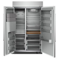 KitchenAid 29.4 Cu. Ft. Built-In Side-by-Side Refrigerator - KBSD708MSS | Réfrigérateur encastré KitchenAid de 29,4 pi³ à compartiments juxtaposés - KBSD708MSS | KBSD708S