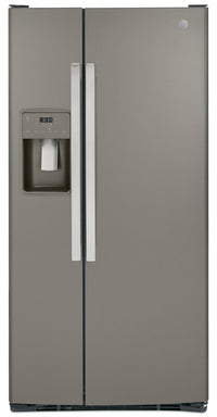 GE 23 Cu. Ft. Side-by-Side Refrigerator - GSS23GMPES | Réfrigérateur GE de 23 pi3 à compartiments juxtaposés - GSS23GMPES | GSS23GMS