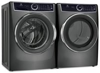 Electrolux 5.2 Cu. Ft. Front-Load Washer and 8 Cu. Ft. Gas Dryer - Titanium  | Laveuse à chargement frontal de 5,2 pi³ et sécheuse à gaz de 8 pi³ de Electrolux – titane  | ELFL75GT