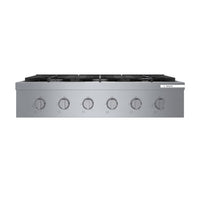 Bosch 800 Series 36" 6-Burner Gas Rangetop - RGM8658UC | Surface de cuisson à gaz Bosch de série 800 de 36 po à 6 brûleurs– RGM8658UC | RGM8658C