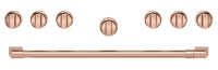 Café Handle and Knob Set for 36" Range in Brushed Copper - CXPR6HKPTCU | Ensemble de poignées et de boutons Café cuivre brossé pour cuisinière de 36 - CXPR6HKPTCU | CXPR6TCU