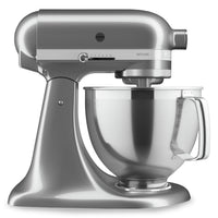 KitchenAid Artisan Series Tilt-Head Stand Mixer with Premium Accessory Pack - KSM195PSMS | Batteur sur socle à tête inclinable KitchenAid de la série Artisan avec trousse d'accessoires de qualité supérieure - KSM195PSMS | KSM9PSMS