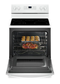 Whirlpool 5.2 Cu. Ft. Electric Range with Frozen Bake™ - YWFE505W0JW | Cuisinière électrique Whirlpool de 5,2 pi3 avec technologie Frozen BakeMC - YWFE505W0JW | YWFE505W