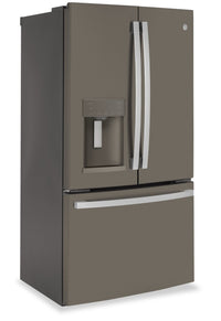 GE 22.1 Cu. Ft. Counter-Depth French-Door Refrigerator - GYE22GMNES | Réfrigérateur GE de 22,1 pi³ à portes françaises de profondeur comptoir - GYE22GMNES | GYE22GES