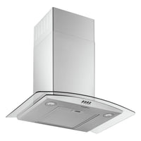 Whirlpool 30" Glass Wall Mount Range Hood - WVW51UC0LS | Hotte de cuisinière murale Whirlpool de 30 po en verre - WVW51UC0LS | WVW51UCS