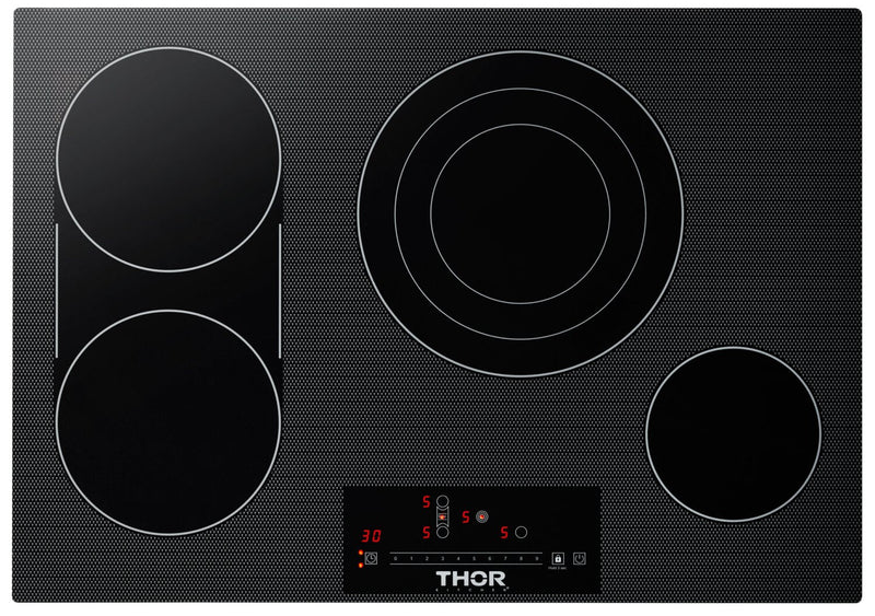 Thor Kitchen 30" Electric Cooktop - TEC30 | Surface de cuisson électrique Thor Kitchen de 30 po - TEC30 | TEC30BCG