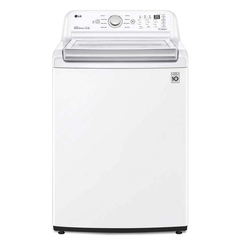 LG 5.8 Cu. Ft. Top-Load Washer with Turbo Drum™ - WT7150CW  | Laveuse LG à chargement par le haut de 5,8 pi3 avec tambour TurboDrumMC – WT7150CW  | WT7150CW