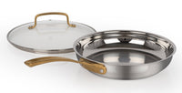 Cuisinart Metal Expressions 9-Piece Stainless Steel Cookware Set - 71-9BGDC | Batterie de cuisine 9 pièces Cuisinart de la série Metal Expressions en acier inoxydable - 71-9BGDC | 719BGDCS