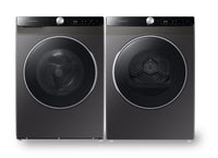 Samsung 2.5 Cu. Ft. Front-Load Washer and 4 Cu. Ft. Electric Dryer - Inox Grey | Laveuse à chargement frontal de 2,5 pi³ et sécheuse électrique de 4 pi³ de Samsung – gris inox | SAFL690G