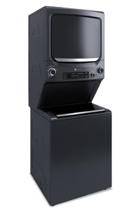 GE Unitized Spacemaker Washer and Electric Dryer Combination - GUD57EEMTDG | Laveuse/sécheuse électriques SpaceMakerMC de GE - GUD57EEMTDG | GUD57EDG