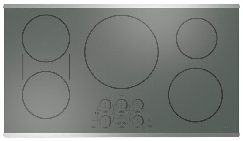 Café 36" Induction Cooktop with Touch Controls - CHP90362TSS | Surface de cuisson à induction Café de 36 po avec commandes tactiles - CHP90362TSS | CHP9036S