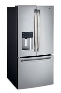 GE Profile 23.6 Cu. Ft. Fingerprint-Resistant French-Door Refrigerator - PFE24HYRKFS | Réfrigérateur GE Profile 23,6 pi³ à portes françaises, résistant aux traces de doigts - PFE24HYRKFS | PFE24HYS