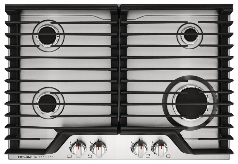 Frigidaire Gallery 30" Four Burner Gas Cooktop - GCCG3046AS | Surface de cuisson à gaz Frigidaire Gallery de 30 po à 4 brûleurs - GCCG3046AS | GCCG304S