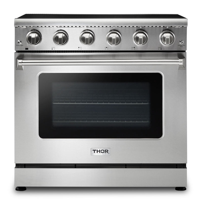 Thor Kitchen 36" Professional Electric Range - HRE3601 | Cuisinière électrique professionnelle Thor Kitchen de 36 po - HRE3601 | HRE3601S