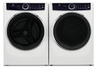 Electrolux 5.2 Cu. Ft. Front-Load Washer and 8 Cu. Ft. Electric Dryer - White | Laveuse à chargement frontal de 5,2 pi³ et sécheuse électrique de 8 pi³ de Electrolux – blanches | ELFL763W