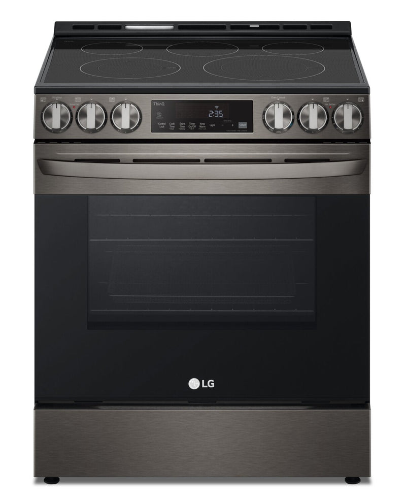 LG 6.3 Cu. Ft. Smart Electric Range with Air Fry - LSEL6333D | Cuisinière électrique intelligente LG de 6,3 pi3 avec friture à air Air Fry - LSEL6333D | LSEL633D