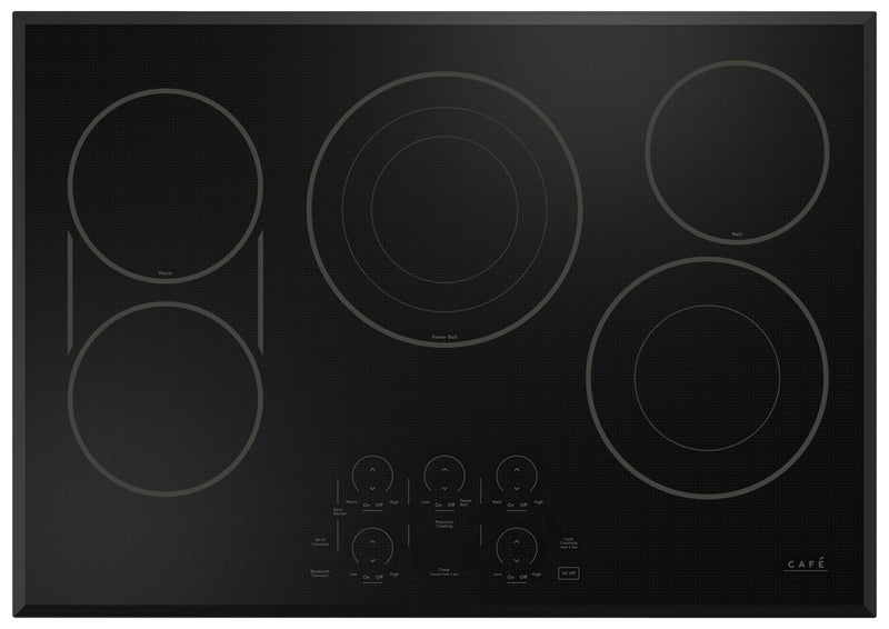 Café 30" Electric Cooktop with Touch Controls - CEP90301TBB  | Surface de cuisson électrique Café de 30 po avec commandes tactiles - CEP90301TBB  | CEP930TB