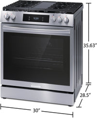 Frigidaire Gallery 6 Cu. Ft. Gas Range with Total Convection - GCFG3060BF  | Cuisinière à gaz Frigidaire Gallery de 6 pi3 avec convection totale - GCFG3060BF  | GCFG306F