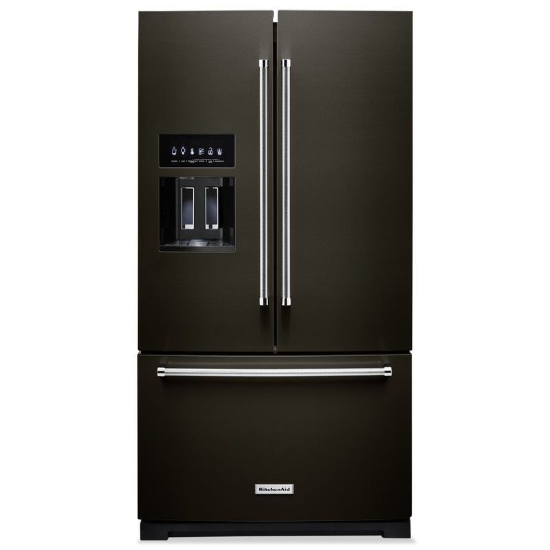 KitchenAid 26.8 Cu. Ft. French-Door Refrigerator - KRFF577KBS | Réfrigérateur KitchenAid de 26,8 pi³ à portes françaises - KRFF577KBS | KRFF57BS