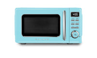 Galanz 0.7 Cu. Ft. Retro Countertop Microwave - GLCMKZ07BER07 | Four à micro-ondes de comptoir Galanz rétro de 0,7 pi3 - GLCMKZ07BER07 | GLCMKZBL
