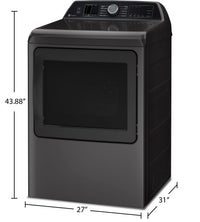 GE Profile 7.4 Cu. Ft. Smart Electric Dryer - PTD70EBMTDG | Sécheuse électrique intelligente GE Profile de 7,4 pi³ - PTD70EBMTDG | PTD70EDG