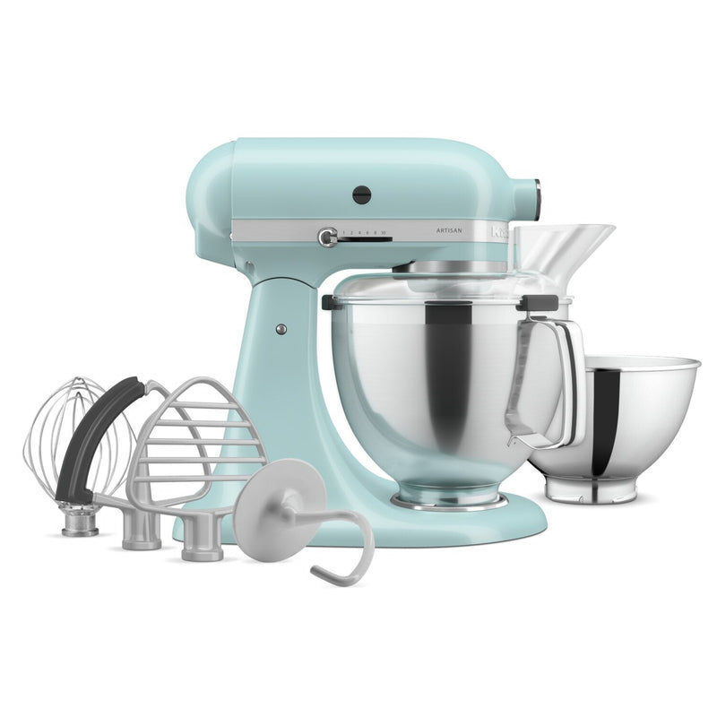 KitchenAid Artisan Series Tilt-Head Stand Mixer with Premium Accessory Pack - KSM195PSMI | Batteur sur socle à tête inclinable KitchenAid de la série Artisan avec trousse d'accessoires de qualité supérieure - KSM195PSMI | KSM9PSMI