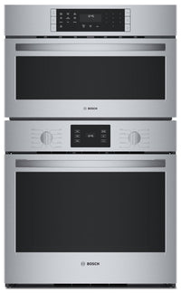 Bosch 30" 500 Series Microwave Combination Wall Oven - HBL5754UC | Four mural combiné avec four à micro-ondes Bosch de série 500 de 30 po - HBL5754UC | HBL5754C