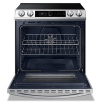Samsung Bespoke 6.3 Cu. Ft. Slide-In Electric Range with True Convection - NE63BB871112AC | Cuisinière électrique encastrée Bespoke Samsung de 6,3 pi3 à convection véritable - NE63BB871112AC | NE63BBWG