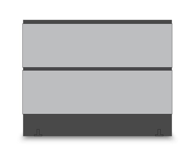 Sharp 24" Under-the-Counter Microwave Drawer Oven Pedestal - SKMD24U0ES | Piédestal pour tiroir four à micro-ondes sous le comptoir Sharp de 24 pouces - SKMD24U0ES | SKMD24ES