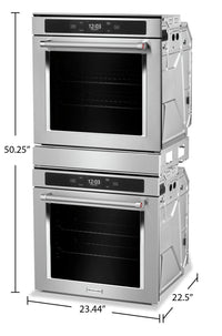 KitchenAid 5.2 Cu. Ft. Double Wall Oven with True Convection - KODC504PPS | Four mural double KitchenAid de 5,2 pi3 avec convection véritable - KODC504PPS | KODC504S