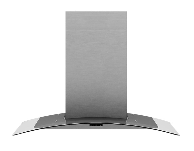 Broan Elite 36" Curved Glass Chimney Range Hood - EW4636SS - Range Hood in Stainless Steel