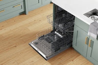 Whirlpool Large Capacity Dishwasher with Deep Top Rack - WDT740SALZ | Lave-vaisselle Whirlpool à grande capacité avec panier supérieur profond - WDT740SALZ | WDT740SS