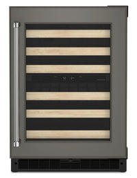 KitchenAid 5 Cu. Ft. Panel-Ready 46-Bottle Wine Cellar - KUWR214KPA | Cellier à vin KitchenAid 5 pi3, 46 bouteilles, à panneau personnalisable - KUWR214KPA | KUWR214P